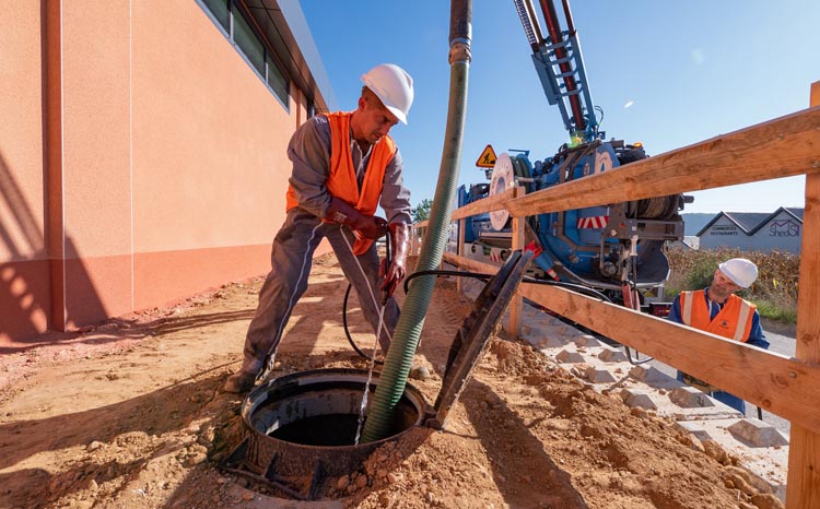 Assainissement de canalisation, Les Trois Lacs