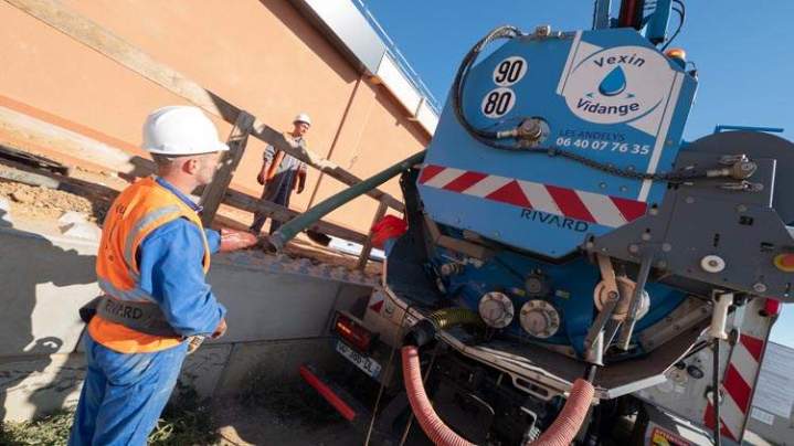 Préparation aux travaux de curage Les Andelys