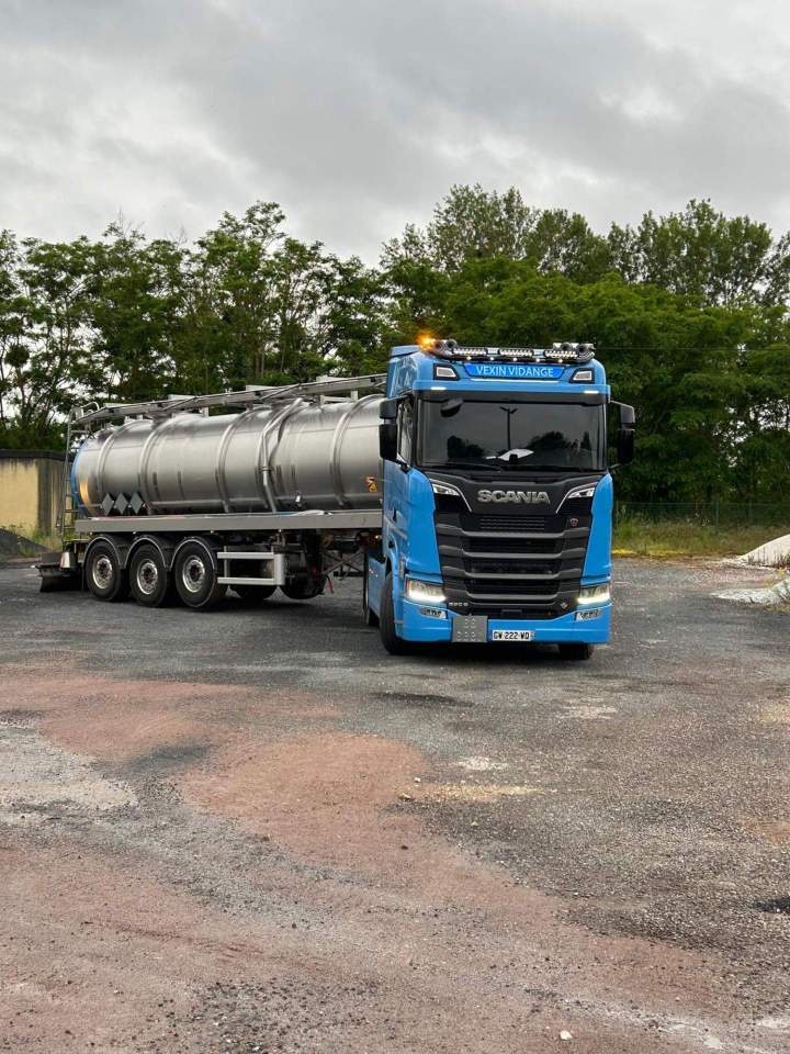 Collecte et transport de déchets industriels et spéciaux aux Andelys