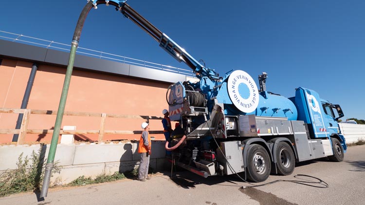Assainissement d'une maison, Les Andelys