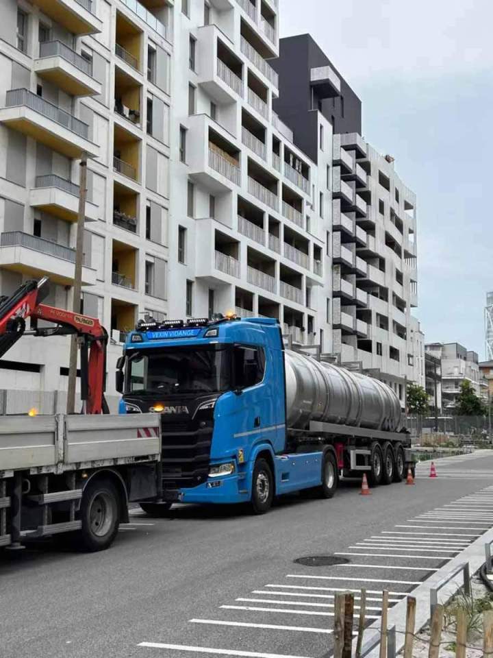 Transport réglementé de matières dangereuses en toute sécurité