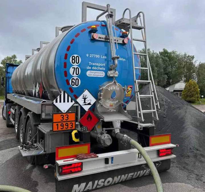 Collecte et transport de déchets industriels Les Andelys